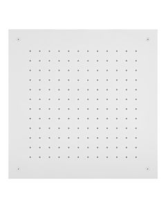 Herzbach Deep White douche de tête 23.650000.2.07 500 mm, pour montage au plafond, gris mat