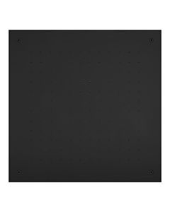 Herzbach Deep Black overhead shower 23.650000.2.12 500 mm, black matt, for ceiling installation