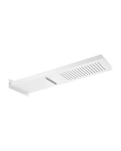 Herzbach Deep White overhead shower 23.661600.2.07 539 x 165 mm, for wall mounting, matt white