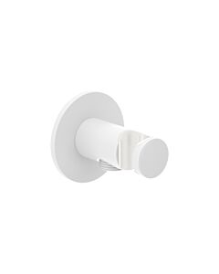 Herzbach Deep White Brauseanschlussbogen 23.685200.1.07 mit Konushalter starr, weiß matt