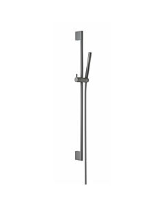 Herzbach Deep Gray wall rod set 23.690276. 2000 .06 900mm, with baton hand shower brass, matt grey