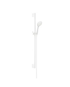 Herzbach Deep White wall rod set 23.690310. 2000 .07 900mm, with hand shower, matt white