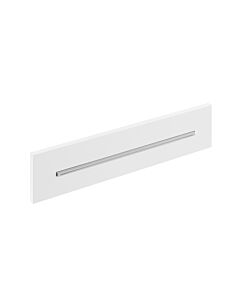 Herzbach Deep White bec mural 23.696000. 2000 .07 346x80mm, pour montage encastré, blanc mat