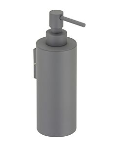 Herzbach Deep Grey Seifenspender 23.811000.1.06 für 200ml, Wandmontage, grau matt