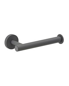 Herzbach Deep Grey Papierrollenhalter 23.814000.1.06 Wandmontage, Befestigung verdeckt, grau matt