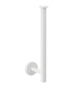 Herzbach Deep White spare paper roll holder 23.815050. 2000 .07 for 2 wheels, wall mounting, concealed mounting, matt white