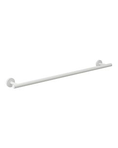 Herzbach Blanc Profond Badetuchhalter 23.816000. 2000 .07 longueur 600 mm, montage mural, fixation invisible, blanc mat