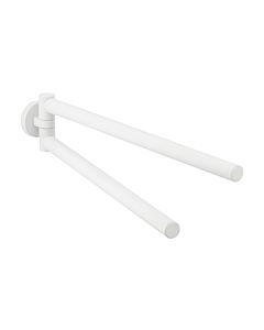 Herzbach Deep White Handtuchhalter 23.818500.1.07 Ausladung 340mm, Wandmontage, weiß matt