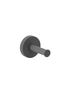Herzbach Deep Grey Handtuchhaken 23.819500.1.06 62 mm, Wandmontage, Befestigung verdeckt, grau matt