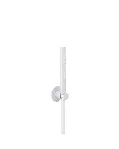Herzbach Deep White Wannenset 23.914000.1.07 mit Konushalter, weiß matt