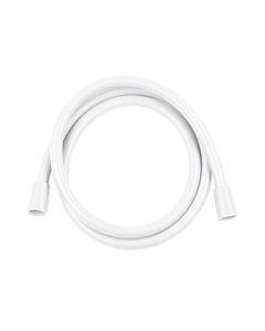 Herzbach Flexible de douche Deep White 23.935300. 2000 .07 1500mm, plastique lisse, blanc mat