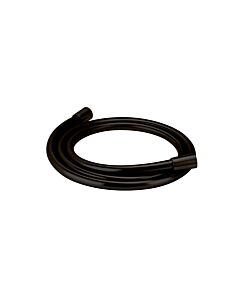Herzbach Deep Black shower hose 23.935300.1.12, matte black, smooth plastic, 1500 mm (150 cm)