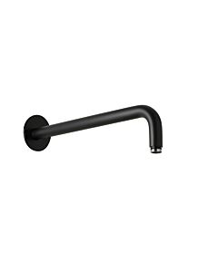 Herzbach Deep Black wall bracket 23.960350. 2000 .12 350 mm, for rain shower, matt black