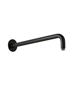 Herzbach Deep Black Wandarm 23.960420.1.12 420 mm, für Regenbrause, schwarz matt
