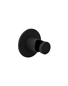 Herzbach Deep Black 23.994100. 2000 .12 avec rosace d= 70mm, noir mat