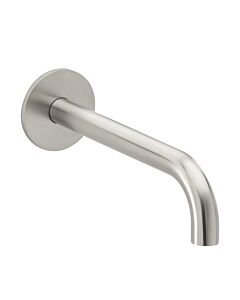 Herzbach Deep IX wall spout 28.142000.2.09 brushed stainless steel, 240 mm, 2000 / 2 &quot;