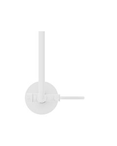 Herzbach Siro floor-standing bath mixer 30.120207. 2000 .07 white matt