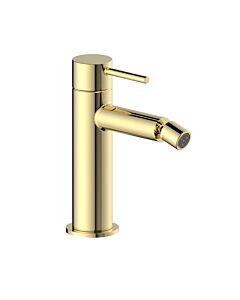 Herzbach Siro Bidetarmatur 30.120360.1.03 mit Ablaufgarnitur, gold