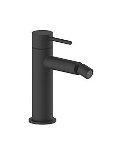 Herzbach Siro bidet mixer 30.120360. 2000 .12 with pop-up waste, matt black