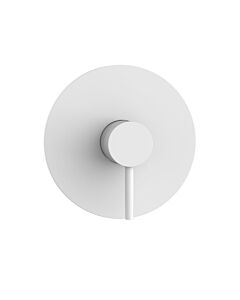 Herzbach Robinet de douche Siro 30.120555. 2000 .07 blanc mat, montage caché