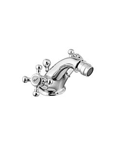 Herzbach Anais Bidetarmatur 32463000101 chrom, mit Ablaufgarnitur