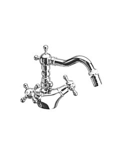 Herzbach Anais Classic Bidetarmatur 32463000201 mit Ablaufgarnitur, chrom