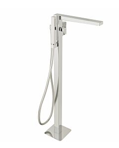 Herzbach Ceo Fertigmontageset 36.220207.1.01 Wanneneinlaufsäule, bodenstehend, chrom