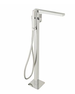 Herzbach Ceo Fertigmontageset 36.220207.1.01 Wanneneinlaufsäule, bodenstehend, chrom