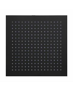 Herzbach Deep Black douche de pluie 36.600300.2.12 300 x 300 mm, noir mat