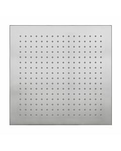 Herzbach Living Spa Regenbrause 36.600300.2.14 300 x 300 mm, Clean-Effekt, Edelstahlfinish