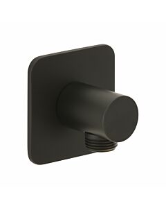 Herzbach Deep Black shower connection elbow 36.685600. 2000 .12 black matte