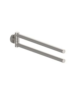 Herzbach porte-serviettes vivant0 36.818500. 2000 .14 en deux parties, 340 mm, montage mural, finition inox
