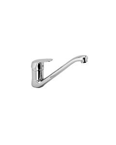Herzbach Kappa Küchenarmatur 50115200101 chrom, Niederdruck, Gussauslauf schwenkbar