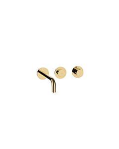 Herzbach MODUL7 PUSH TA washbasin - 70.702403. 2000 .03 wall battery finished set 240mm PVD gold
