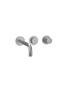 Herzbach MODUL7 PUSH TA washbasin - 70.702403. 2000 .09 wall tap finish set 240mm stainless steel