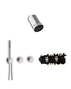 Herzbach MODUL7 Thermostat-Set T-SP3 70.702721.1.09 SPOT Multi Edelstahl