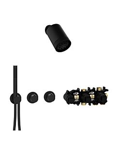 Herzbach MODUL7 Thermostat-Set T-SP3 70.702721.1.12 SPOT Multi Schwarz matt