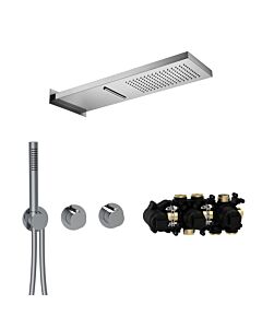 Herzbach MODUL7 thermostat set T-MU2 70.703711. 2000 .01 537x165mm Multi 2 Chrome