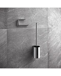 Hewi System 900 WC holder 900.21.00040 made of stainless steel, chrome-plated, U-shaped