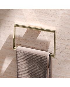 Hewi System 900 towel ring 900.09.00270CK 230x130mm, rectangular, polished brass