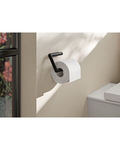 HEWI System 900 WC-Papierhalter 900.21.00060 DC  Edelstahl, pulverbeschichtet, schwarz tiefmatt