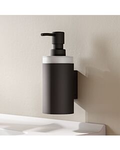 Hewi System 900 WC-Bürstengarnitur 162.06.11165 DC schwarz matt, Kristallglas, 200 ml