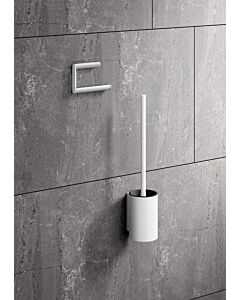 Hewi System 900 WC brush set 900.20.00060 DX made of stainless steel, powder-coated, deep matt white, Ø 89 mm, 400 x 108 mm