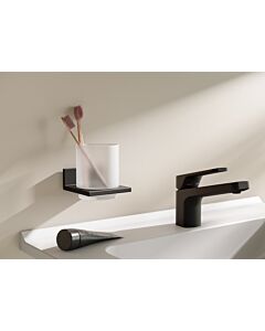 Hewi System 900 Q Verre avec support 900Q04.00060DC métal, thermolaqué, verre transparent satiné de haute qualité