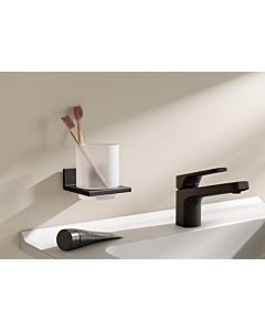 Hewi System 900 Q Verre avec support 900Q04.00060DC métal, thermolaqué, verre transparent satiné de haute qualité