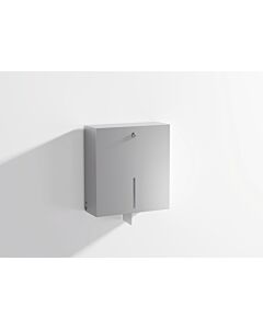 Hewi System 900 WC -grand porte-rouleau 900.21.001XA en acier inoxydable, finition satinée, montage mural