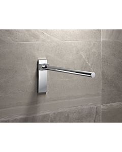 Hewi System 900 hinged support rail 900.50.21540 projection 600 mm, chrome-plated