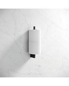 Porte-papier de rechange Hewi System 900 900.21.00660 DC en acier inoxydable avec revêtement par poudre noir mat profond, 2 voies, cylindrique