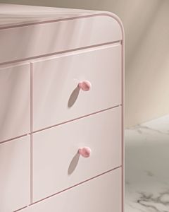 Barbie™ x HEWI Möbelknopf Set B477.013 2er, einfarbig rosa