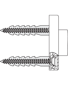 Hewi fixture BM214 pure white, for ceiling suspension